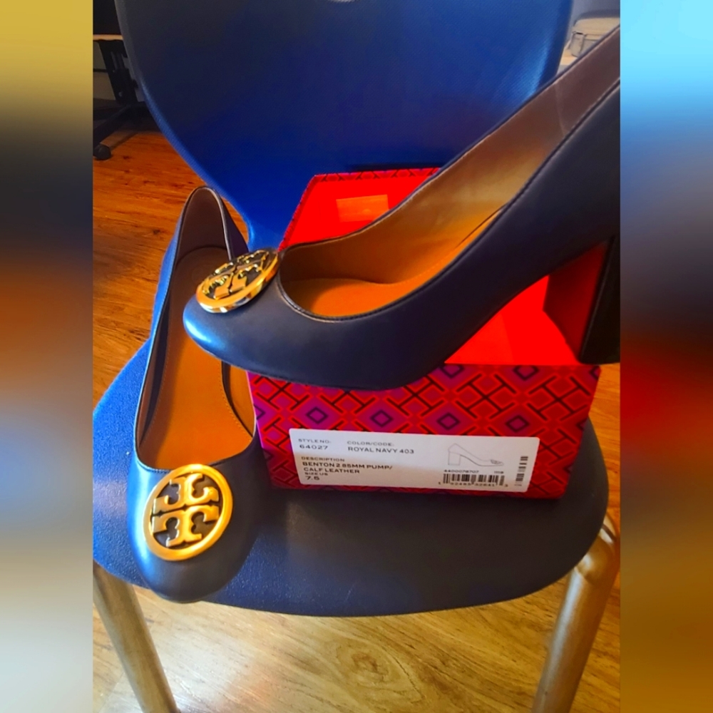 Tory Burch Benton 2 85mm pump / calf leather